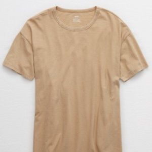 AERIE BOYFRIEND DISTRESSED OVERSIZED T-SHIRT